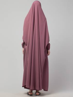 Full Length- Single Piece Jilbab With Adjustable Mouthpiece 5