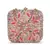 Vista Pastel Pink & Multi Stone work Embellished Faux Silk Clutch