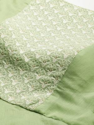 Ethnovogue Ready To Wear Green Ankle Length Anarkali Suit 4