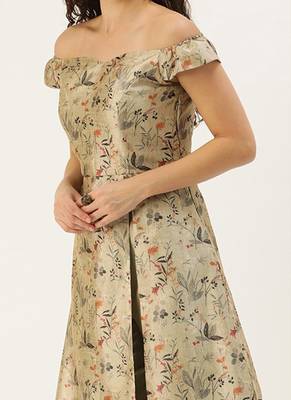 Ethnovogue Ready To Wear Multicolored Digital Printed Indowestern Set 3