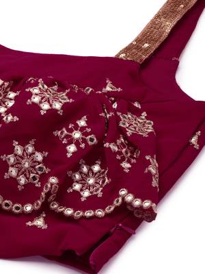 Ethnovogue Ready To Wear Pink Embroidered Co Ords Set 4