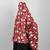 JSDC Soft Viscose Lycra Fabric Floral Printed Women Free Size Instant Hijab Khimar