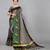 Pisara Grey Cotton Silk Thread Embroidery Saree
