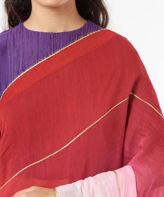 Red Saree Ombre & Peticot 2