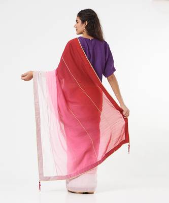 Red Saree Ombre & Peticot 3