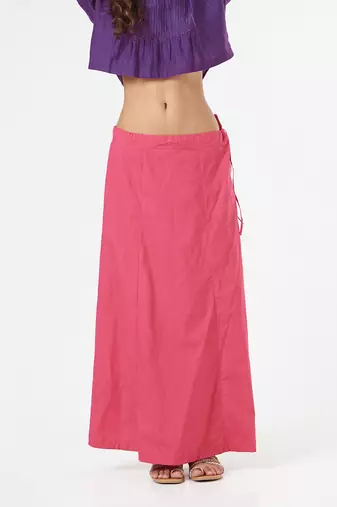 Red Saree Ombre & Peticot