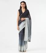 Black Ombre Saree & Peticot