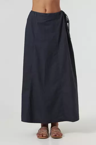 Black Ombre Saree & Peticot