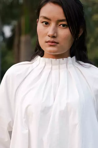 Mary High Neck Dress