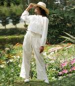 Suzzane Waist Tie Up Pants