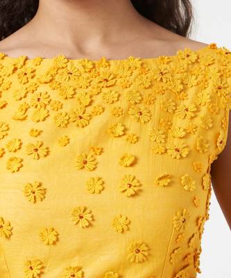 3-D Flower Blouse 2