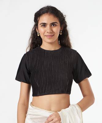Corded Blouse With Sleeves 1