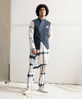 White And Blue Neo Jackett set 1