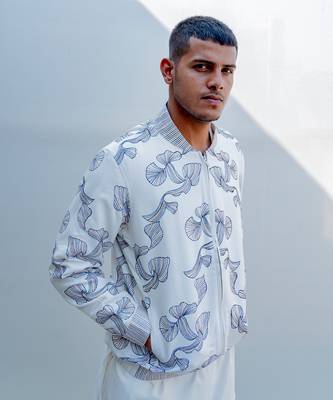 Off White Jacket Set 6