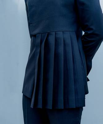 Raven Short Indo Western Jacket Set 3