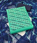 Multicolor embroidered cotton salwar