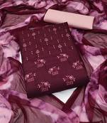 Multicolor embroidered cotton salwar