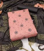 Multicolor embroidered cotton salwar