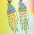 Runjhun Gold Plated Designer Turquoise Blue Traditional Earrings