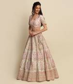 Pink Bridal Lehenga Set