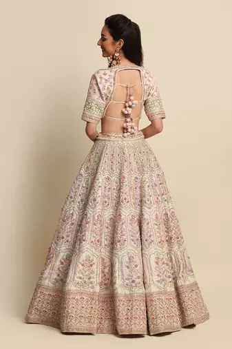 Pink Bridal Lehenga Set