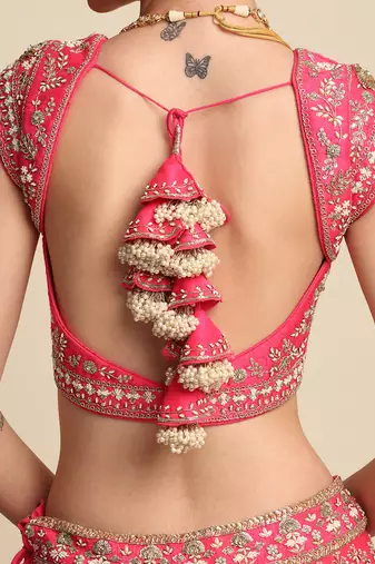 Pink Bridal Lehenga Set