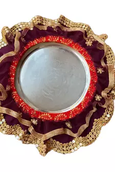 Pooja thali wine