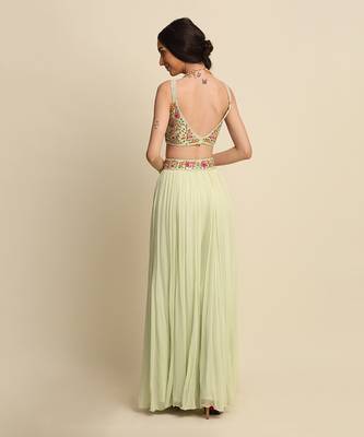 Mint Green Sharara Set 6