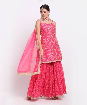 Fuchisa Sharara Set 1