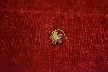 Multicolor diamond nosering or Nose pin 2
