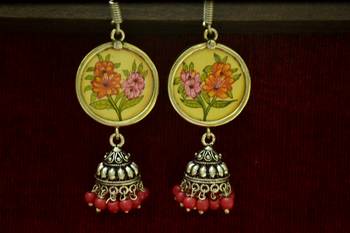 Silver jhumkas 1