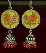 Silver jhumkas