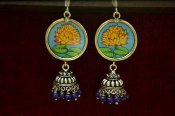 Silver jhumkas 1