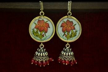 Silver jhumkas 1