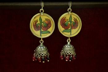 Silver jhumkas 1