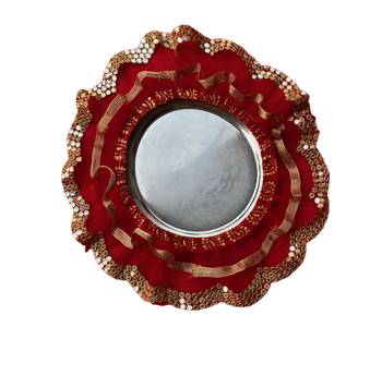 Pooja thali Red 3