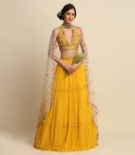 Yellow Lehenga Set