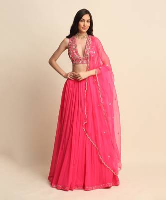 Fuchisa Lehenga Set 1
