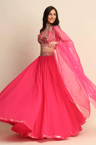 Fuchisa Lehenga Set
