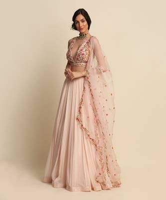 Blush Pink Lehenga Set 2