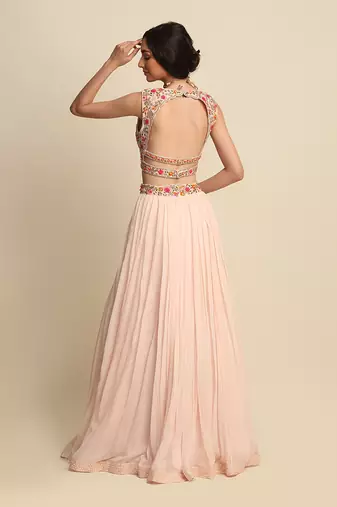 Blush Pink Lehenga Set