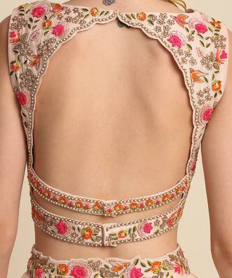 Blush Pink Lehenga Set 4