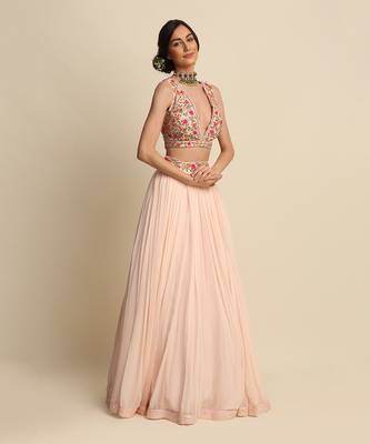 Blush Pink Lehenga Set 6