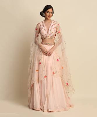 Blush Pink Lehenga Set 2