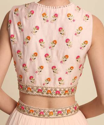 Blush Pink Lehenga Set 5
