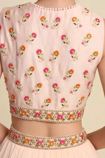Blush Pink Lehenga Set