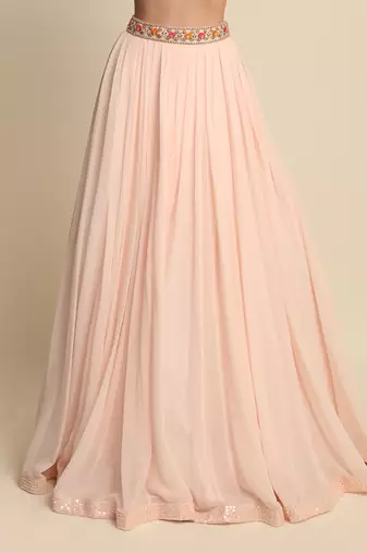 Blush Pink Lehenga Set