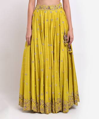 Mehendi Green Lehenga Set 5