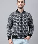 Hangup Jacket Men Casual Multi Regular Fit J25_FS_Print_Jacket