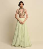 Mint Green Lehenga Set